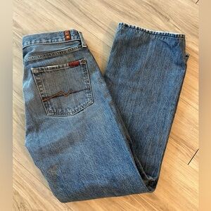 7 For All Mankind Indigo Bootcut Jeans